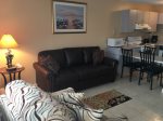 Comfortable Couch in Living Room 